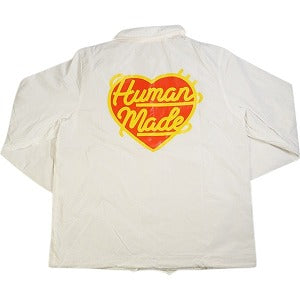 HUMAN MADE ヒューマンメイド 23AW COACH JACKET White HM26JK002 ハートジャケット 白 Size 【S】 【新古品・未使用品】 20818567