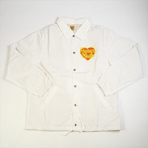 HUMAN MADE ヒューマンメイド 23AW COACH JACKET White HM26JK002 ハートジャケット 白 Size 【S】 【新古品・未使用品】 20818567
