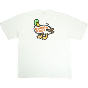 HUMAN MADE ヒューマンメイド 24SS POCKET T-SHIRT 1928/DUCK WHITE