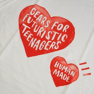 HUMAN MADE ヒューマンメイド 23AW GRAPHIC T-SHIRT #4 WHITE ダブルハートロゴTシャツ HM26TE004 白 Size 【XXL】 【新古品・未使用品】 20818575
