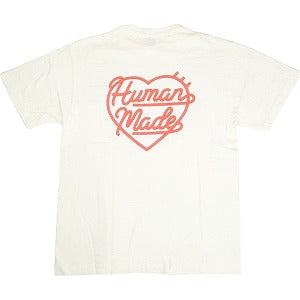 HUMAN MADE ヒューマンメイド 24AW POCKET T-SHIRT WHITE HM28CS031 バックハートロゴTシャツ 白 Size 【XXXL】 【新古品・未使用品】 20818580