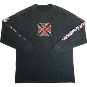 VINTAGE ヴィンテージ Weat Coast Choppers Devil Red Logo LS Tee ロンT 黒 Size 【XL】 【中古品-良い】 20818589