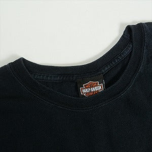 VINTAGE ヴィンテージ Harley Davidson H-D Logo Flame LS Tee ロンT 黒 Size 【XL】 【中古品-良い】 20818592