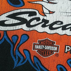VINTAGE ヴィンテージ Harley Davidson Screaming Eagle LS Tee ロンT 黒 Size 【L相当】 【中古品-良い】 20818593