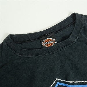 VINTAGE ヴィンテージ Harley Davidson Blue Flame LS Tee ロンT 黒 Size 【XXL】 【中古品-良い】 20818597