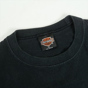 VINTAGE ヴィンテージ Harley Davidson Shooting Blue Flame LS Tee ロンT 黒 Size 【XL】 【中古品-良い】 20818598