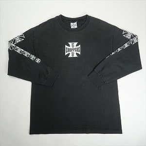 VINTAGE ヴィンテージ Weat Coast Choppers Iron Cross LS Tee ロンT 黒 Size 【L相当】 【中古品-良い】 20818599