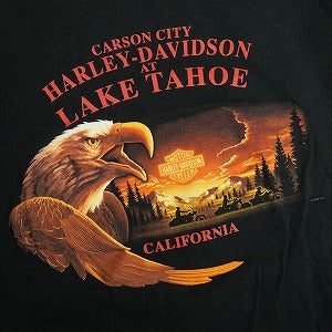 VINTAGE ヴィンテージ Harley Davidson Red Blade LS Tee ロンT 黒 Size 【L】 【中古品-良い】 20818601