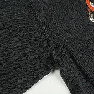 VINTAGE ヴィンテージ Harley Davidson Orange Flame LS Tee ロンT 黒 Size 【L】 【中古品-良い】 20818603