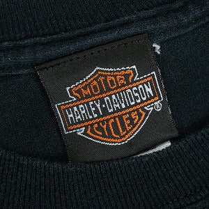 VINTAGE ヴィンテージ Harley Davidson Australia Flame Emblem LS Tee ロンT 黒 Size 【L】 【中古品-良い】 20818609