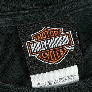 VINTAGE ヴィンテージ Harley Davidson Skull & Thons LS Tee ロンT 黒 Size 【L】 【中古品-良い】 20818610