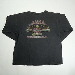 VINTAGE ヴィンテージ Harley Davidson Eagle Flame LS Tee ロンT 黒 Size 【XL】 【中古品-良い】 20818611
