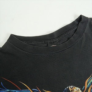 VINTAGE ヴィンテージ Harley Davidson Eagle Flame LS Tee ロンT 黒 Size 【XL】 【中古品-良い】 20818611