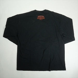 VINTAGE ヴィンテージ Harley Davidson Flaming Skull LS Tee ロンT 黒 Size 【XL】 【中古品-良い】 20818613