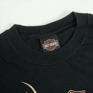VINTAGE ヴィンテージ Harley Davidson Flaming Skull LS Tee ロンT 黒 Size 【XL】 【中古品-良い】 20818613