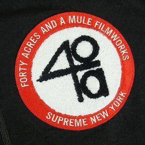 SUPREME シュプリーム ×40 Acres 25SS Twill Baseball Jersey Black ベースボールジャージ 黒 Size 【M】 【新古品・未使用品】 20818616