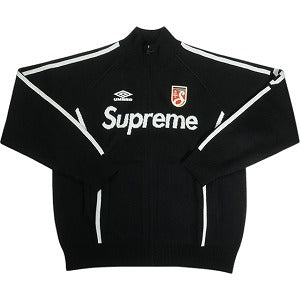SUPREME シュプリーム ×Umbro 25SS Zip Up Sweater Black セーター 黒 Size 【L】 【新古品・未使用品】 20818622