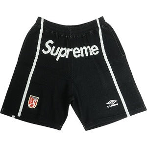 SUPREME シュプリーム ×Umbro 25SS Knit Soccer Short Black ショーツ 黒 Size 【L】 【新古品・未使用品】 20818623