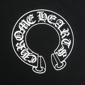 CHROME HEARTS クロム・ハーツ HORSESHOE CREW SWEAT BLACK クルーネックスウェット 黒 Size 【XS】 【新古品・未使用品】 20818625