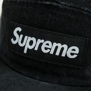 SUPREME シュプリーム 25SS Denim Camp Cap Black キャンプキャップ 黒 Size 【フリー】 【新古品・未使用品】 20818629