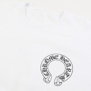 CHROME HEARTS クロム・ハーツ HORSESHOE CREW SWEAT WHITE クルーネックスウェット 白 Size 【M】 【新古品・未使用品】 20818637
