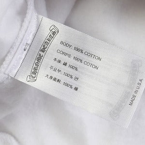 CHROME HEARTS クロム・ハーツ HORSESHOE CREW SWEAT WHITE クルーネックスウェット 白 Size 【M】 【新古品・未使用品】 20818637