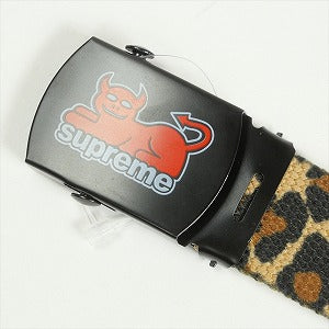 SUPREME シュプリーム ×Toy Machine 24SS Webbing Belt Leopard ベルト 茶 Size 【フリー】 【新古品・未使用品】 20818647