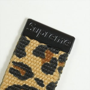 SUPREME シュプリーム ×Toy Machine 24SS Webbing Belt Leopard ベルト 茶 Size 【フリー】 【新古品・未使用品】 20818647