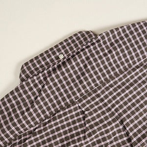 SUPREME シュプリーム 23AW Loose Fit Oxford Shirt Brown Plaid 長袖シャツ 茶 Size 【L】 【新古品・未使用品】 20818650