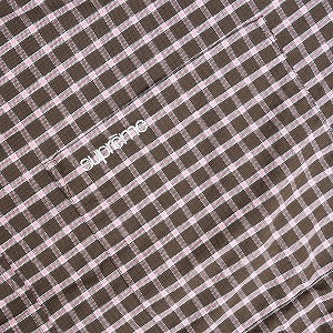 SUPREME シュプリーム 23AW Loose Fit Oxford Shirt Brown Plaid 長袖シャツ 茶 Size 【L】 【新古品・未使用品】 20818650