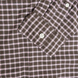 SUPREME シュプリーム 23AW Loose Fit Oxford Shirt Brown Plaid 長袖シャツ 茶 Size 【L】 【新古品・未使用品】 20818650