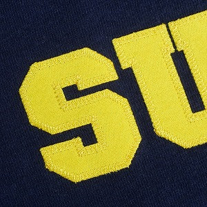SUPREME シュプリーム 23AW Collegiate S/S Top Navy Tシャツ 紺 Size 【L】 【中古品-非常に良い】 20818651