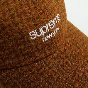 SUPREME シュプリーム 24AW Harris Tweed 6-Panel Brown Multi キャップ 茶 Size 【フリー】 【新古品・未使用品】 20818652
