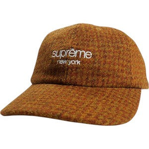 SUPREME シュプリーム 24AW Harris Tweed 6-Panel Brown Multi キャップ 茶 Size 【フリー】 【新古品・未使用品】 20818652