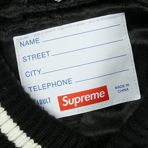 SUPREME シュプリーム 25SS Praises Varsity Jacket Black ジャケット 黒 Size 【L】 【中古品-非常に良い】 20818657