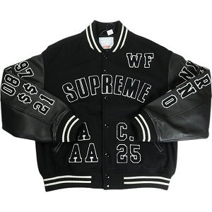 SUPREME シュプリーム 25SS Praises Varsity Jacket Black ジャケット 黒 Size 【L】 【中古品-非常に良い】 20818657