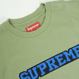 SUPREME シュプリーム 25SS Satin Applique S/S Top Olive Tシャツ オリーブ Size 【L】 【新古品・未使用品】 20818663