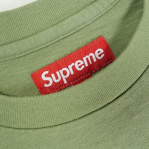 SUPREME シュプリーム 25SS Satin Applique S/S Top Olive Tシャツ オリーブ Size 【L】 【新古品・未使用品】 20818663
