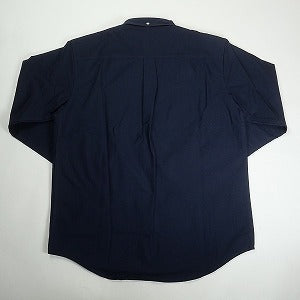 Palace Skateboards パレススケートボード 25SS SEERSUCKER OXFORD SHIRT NAVY 長袖シャツ 紺 Size 【L】 【新古品・未使用品】 20818666