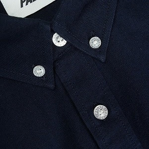 Palace Skateboards パレススケートボード 25SS SEERSUCKER OXFORD SHIRT NAVY 長袖シャツ 紺 Size 【L】 【新古品・未使用品】 20818666