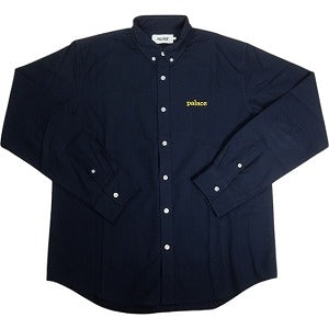 Palace Skateboards パレススケートボード 25SS SEERSUCKER OXFORD SHIRT NAVY 長袖シャツ 紺 Size 【L】 【新古品・未使用品】 20818666