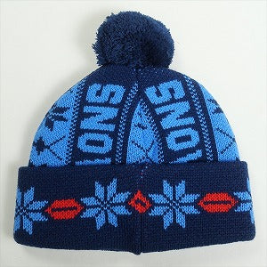 SUPREME シュプリーム 23AW Snow Beanie Navy ボンボンビーニー 紺 Size 【フリー】 【中古品-非常に良い】 20818667