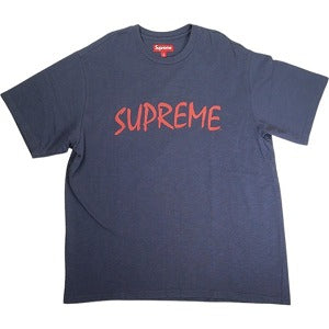 SUPREME シュプリーム 24AW FTP S/S Top Navy Tシャツ 紺 Size 【L】 【中古品-非常に良い】 20818668
