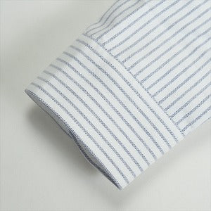 SUPREME シュプリーム 19AW Flannel Oxford Shirt White 長袖シャツ 白青 Size 【M】 【中古品-非常に良い】 20818773