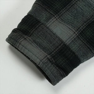 SUPREME シュプリーム 21AW Hooded Flannel Zip Up Shirt Black 長袖シャツ 黒 Size 【M】 【中古品-良い】 20818774