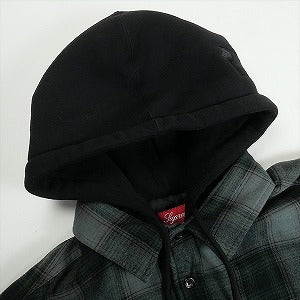 SUPREME シュプリーム 21AW Hooded Flannel Zip Up Shirt Black 長袖シャツ 黒 Size 【M】 【中古品-良い】 20818774
