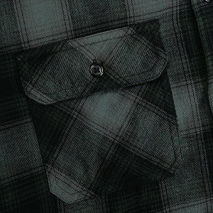 SUPREME シュプリーム 21AW Hooded Flannel Zip Up Shirt Black 長袖シャツ 黒 Size 【M】 【中古品-良い】 20818774