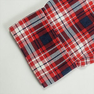 SUPREME シュプリーム Printed Plaid Flannel Shirt Red 長袖シャツ 赤 Size 【S】 【中古品-良い】 20818775