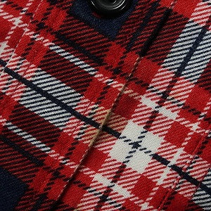 SUPREME シュプリーム Printed Plaid Flannel Shirt Red 長袖シャツ 赤 Size 【S】 【中古品-良い】 20818775