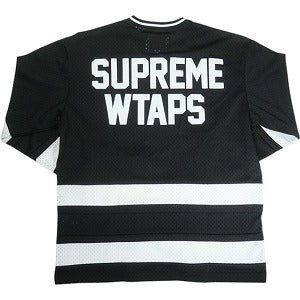 SUPREME シュプリーム ×WTAPS ダブルタップス 21AW Hockey Jersey ロンT 黒 Size 【S】 【中古品-非常に良い】 20818778